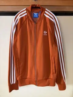 アディダス ジャージ トラックジャケット トレフォイル ATP型 オレンジ XL