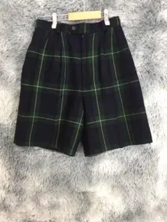 CABIN ショートパンツ ハーフパンツ チェック柄　キュロットパンツ