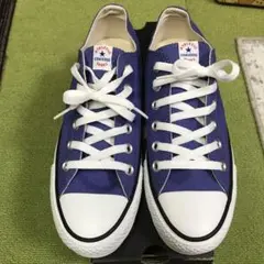 CONVERSE ALL STAR OX 紫 スニーカー　24.5