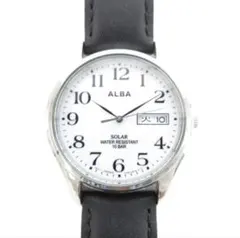 SEIKO ALBA ソーラー 腕時計 V158-0AX0