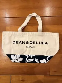 【ハワイ限定】DEAN & DELUCA ハイビスカス柄 トートバッグ Sサイズ