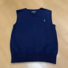 Polo Ralph Lauren ネイビー Vネックベスト 6サイズ