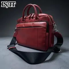 トム様専用！IS/IT イズイット 2WAYレザービジネスバッグ ブリーフケースのサムネイル