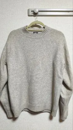 UNIQLO スフレヤーンクルーネックセーター L
