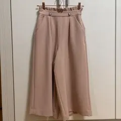 プロポーション ボディドレッシングラインガウチョパンツ2ピンク