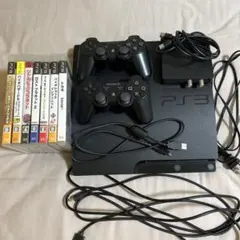 PS3 CECH-3000B ソフト7本 コントローラー2個　他
