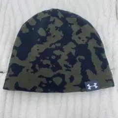 アンダーアーマー ニットキャップ ビーニー カモフラ 迷彩
