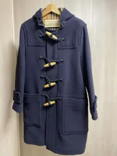 バーバリー、ダッフルコート、小穴あり、ビンテージ、90年代、レア品、生地縫製良好 バーバリー、ダッフルコート、小穴あり、ビンテージ、90年代、レア品