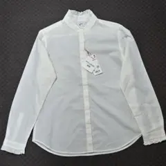 【新品未使用】ユニクロ イネス コットンフリルシャツ Mサイズ