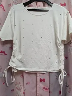 2PINK 半袖 トップス ラインストーン付きのサムネイル
