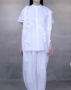 enfold ALIEN FRILL SQUARE SHIRT enfoldのサムネイル