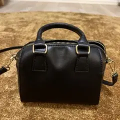 LUPUYリュプュイの2way ミニボストンバッグ ショルダーバッグ ブラック 