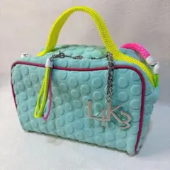 L4K3 MACARON ショルダーバッグ (ドットブルー×ホワイト) L4K3 MACARON ショルダーバッグ (ドットブルー×ホワイト) - メルカリ