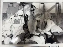 五等分の花嫁　GOTO AKIBA　トレーディング原画クリアファイル