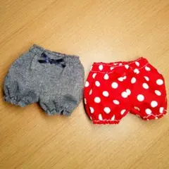 メルちゃんはなちゃん用　ぷっくりパンツ２枚セット(37)