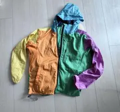 【クリフメイヤー】140cmクレイジーカラーナイロンジャケットデニムダンガリー