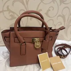 MICHAEL KORS 2way ハンドバッグ ショルダー ピンクのサムネイル