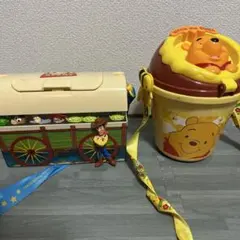 ディズニー ポップコーンバケット【くまのプーさんとトイ・ストーリー】