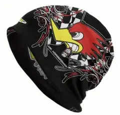 ビーニー/帽子『クレイしスミス　チェッカーフラッグ　black』新品