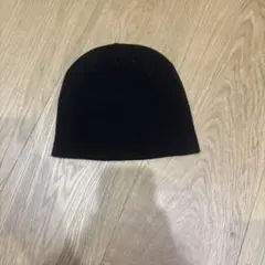 シンプル ビーニーブラック