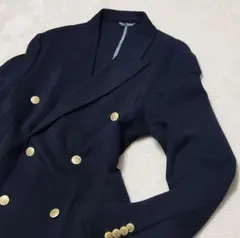 【特価セール‼️】ZARA　紺ブレ　金ボタン　ダブル　テーラードジャケット