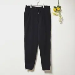 【UNIQLO】ユニクロ ヒートテックボアスウェットパンツ ブラック (M)