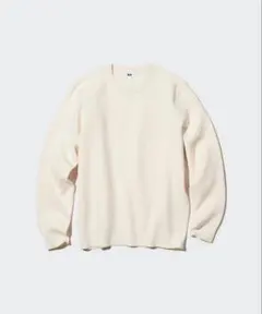 ウォッシャブルストレッチミラノリブクルーネックセーター