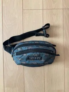 KiU レオパード　ショルダーバッグ ダークグリーン