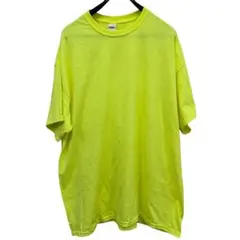 ギルダンGILDAN Ultra Cotton Tシャツ 蛍光イエロー 2XL