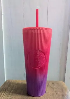 【新品・未使用】スターバックス　ピンクパープルカラー