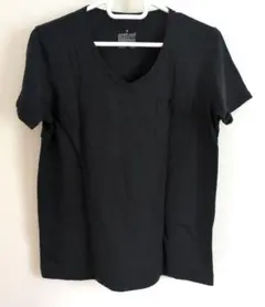 無印 VネックTシャツ M