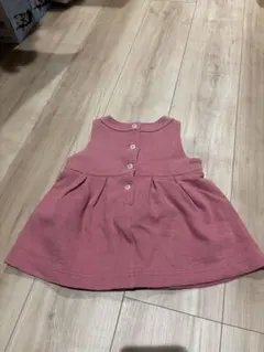 ピンク ノースリーブ ワンピース