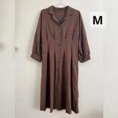 Mサイズ シャツワンピース ロングカーディガン 薄手羽織 羽織り チュニック