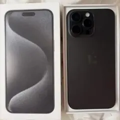iPhone15promax 256GB ブラックチタニウム