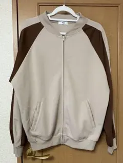 WEGO トラックジャケット ベージュ ブラウン M