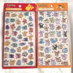 韓国限定 ボンボンドロップシール ポケモン 新品未開封 2種セット
