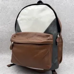 COACH コーチ チャールズ パッチワーク バックパック リュック レザー