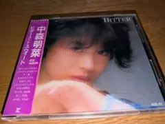 中森明菜 BITTER AND SWEET CD 初期盤 32XL-61シール帯