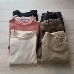 7点おまとめ 無印良品 ゴーデュロイ 長ズボン ロンT トレーナーのサムネイル