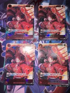 【美品】モンキー・D・ルフィ SR パラレル ST01-012