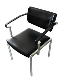 postmodern vintage レザー アームチェア ミッドセンチュリー