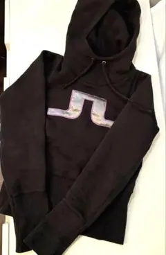 J.LINDEBERG ジェイリンドバーグ　パーカー　黒　ブラック　S