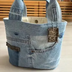 デニムリメイクバッグ