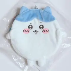 ちいかわくじ　まんまるポーチ　ハチワレ