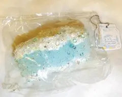 Baobao スクイーズ 水色　ビーズ