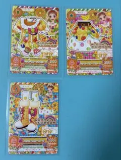 アイカツカード ハッピースター 3セット