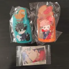 呪術廻戦 きゃらとりあ ラバークリップ 虎杖 伏黒