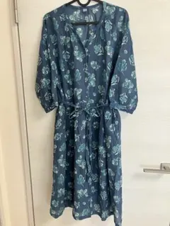 インド綿　ロングワンピース