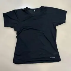 mont-bell ジオライン クールメッシュ Tシャツ Men's M 黒　①