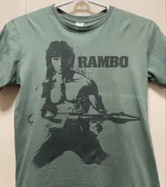 ランボーRAMBO映画TシャツM古着コピーライト、ムービー、シルベスタスタローン